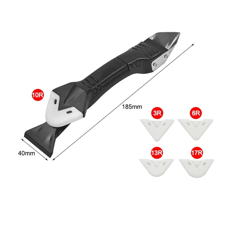 5 en 1 Outils De Calfeutrage En Silicone Outil De Finition - Temu France