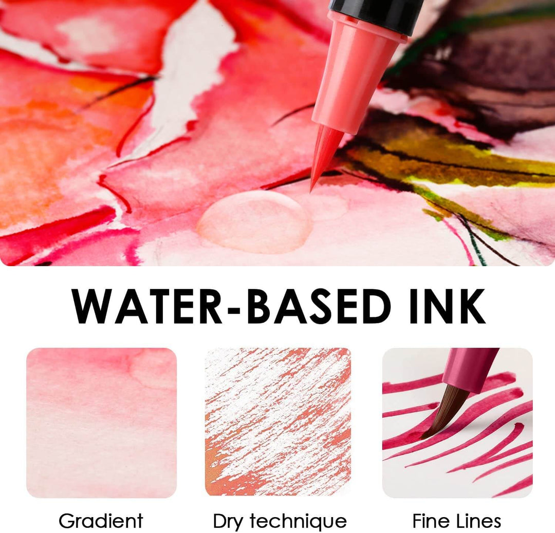 Set de crayons de couleur pour l'eau