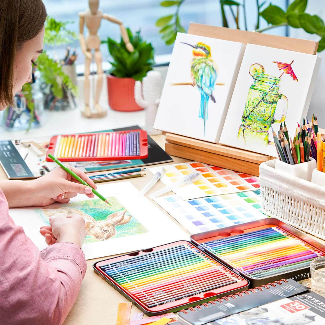 Set de crayons de couleur pour l'eau