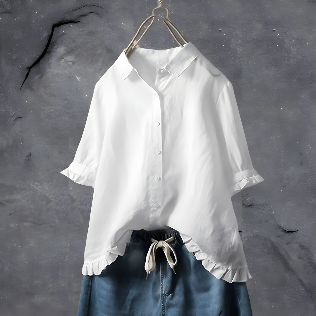 Chemisier Femme Classique en Coton