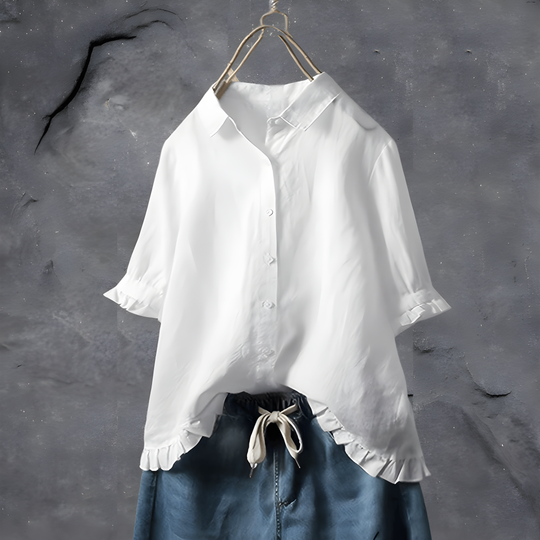 Chemisier Femme Classique en Coton