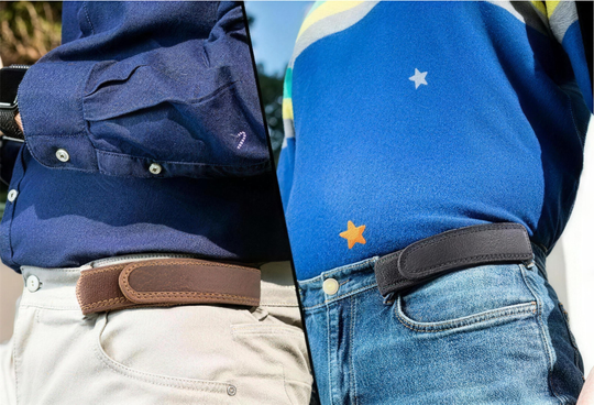 Ceinture Homme Ajustable Sans Boucle Minimaliste