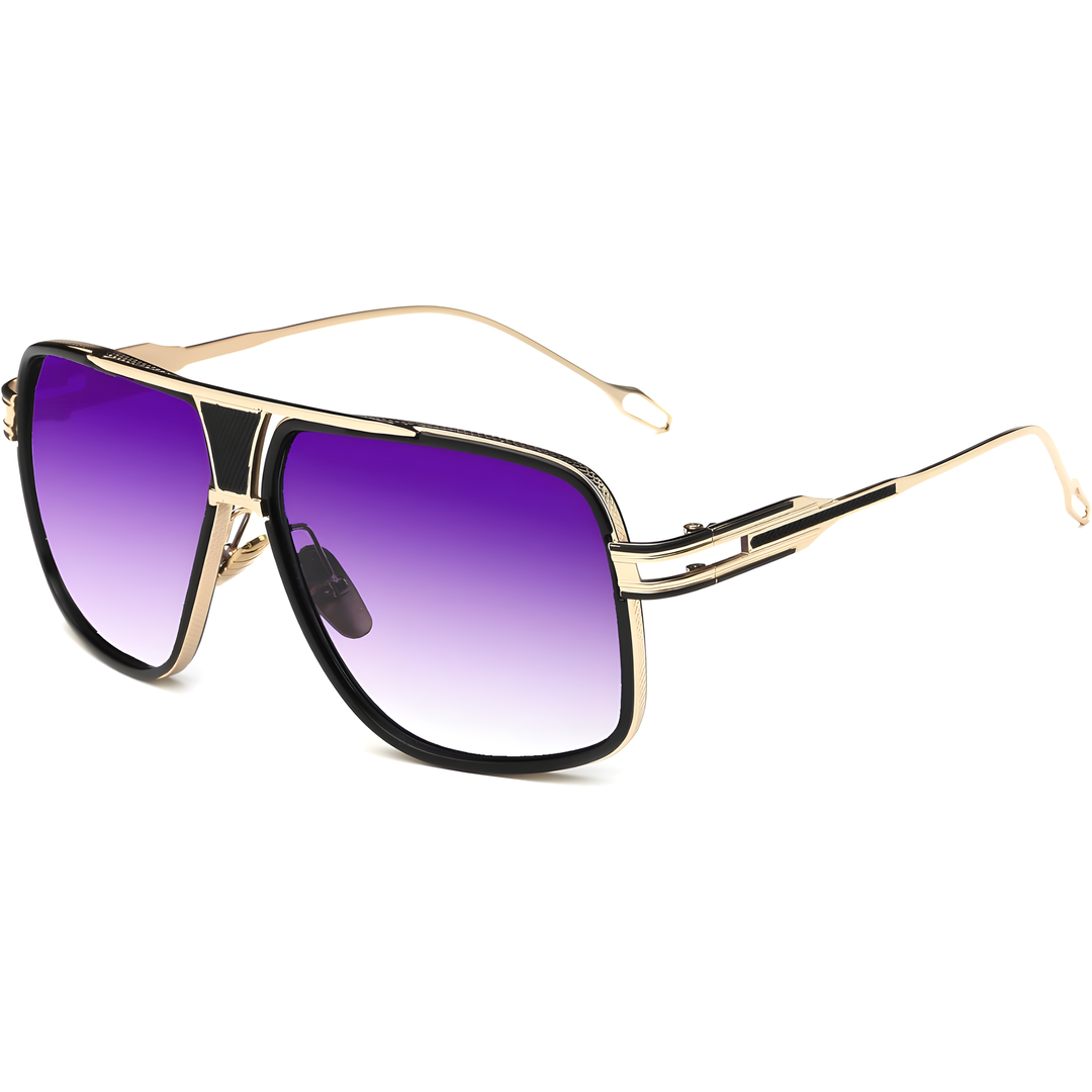 Lunettes de Soleil Aviateur Homme Style Classique avec Protection UV
