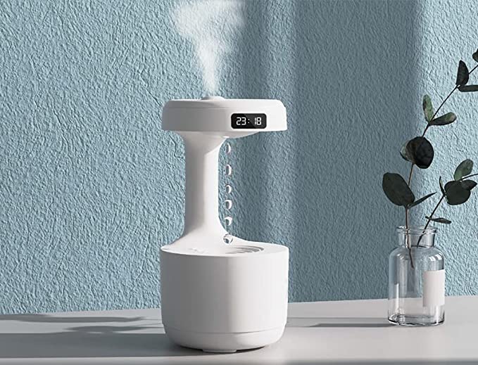 Humidificateur à vapeur froide anti-gravité