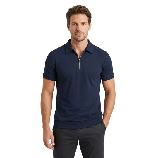 Chemise de Golf Zippée Homme Confortable