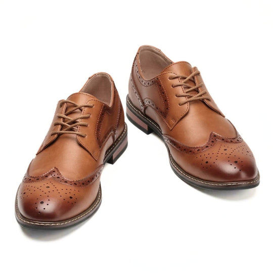 Chaussures de Mariage en Cuir pour Homme Brogue
