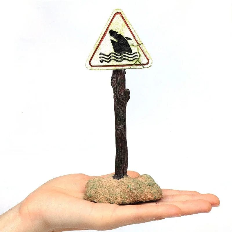 Accessoire Aquarium Panneaux de Requin Décoratifs 8