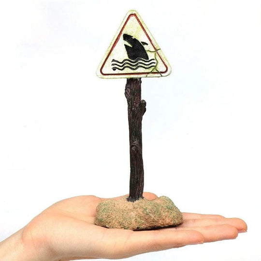 Accessoire Aquarium Panneaux de Requin Décoratifs 8
