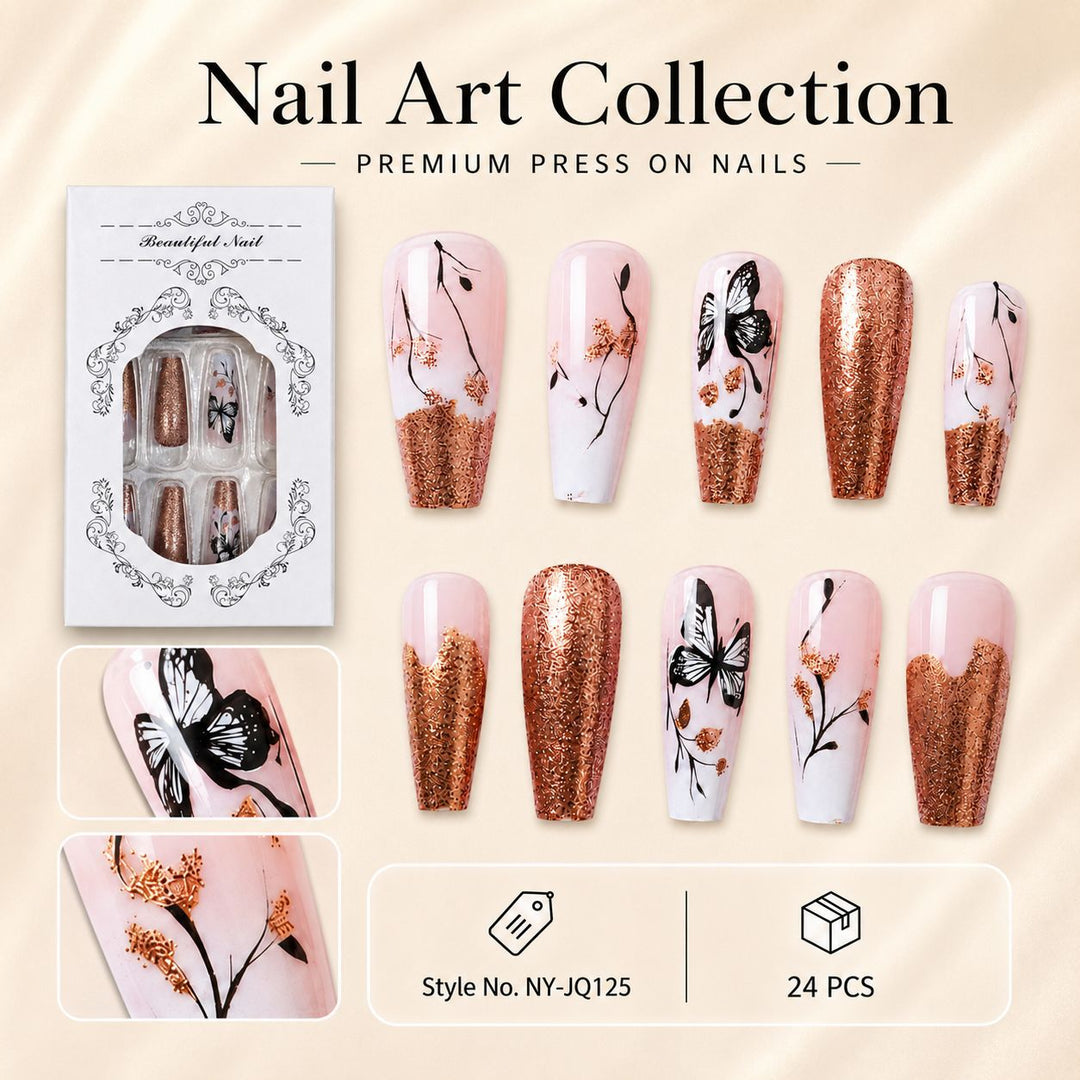 Accessoire Nail Art Femme Pinceau et Stickers Pour Ongles Créatifs 1