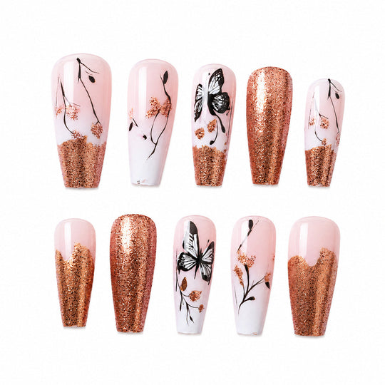 Accessoire Nail Art Femme Pinceau et Stickers Pour Ongles Créatifs 3