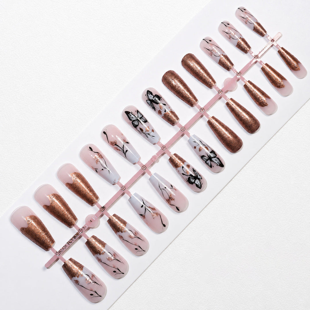 Accessoire Nail Art Femme Pinceau et Stickers Pour Ongles Créatifs 4