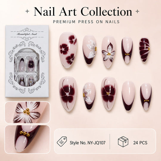 Accessoire Ongles Kit Ongle Design Raffiné pour Femme 1