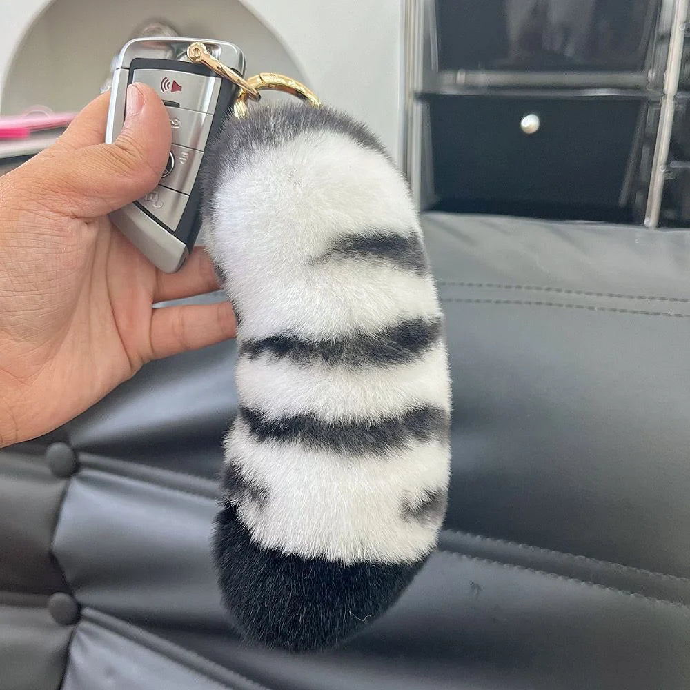 Accessoire Porte-clés Peluche Empreinte de Patte 5