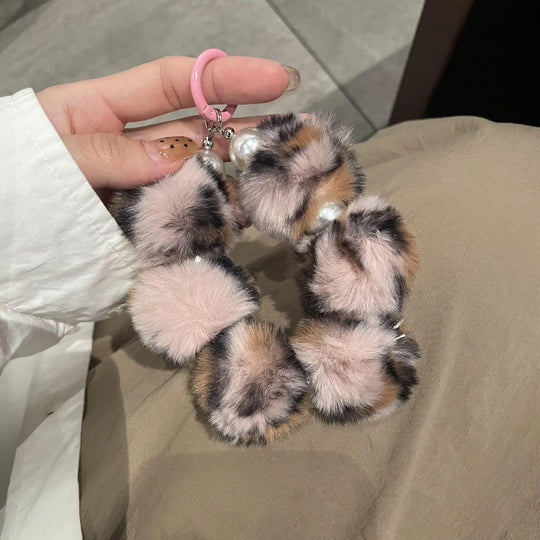 Accessoire Porte-clés en Peluche Motif Animalier Unisexe 0