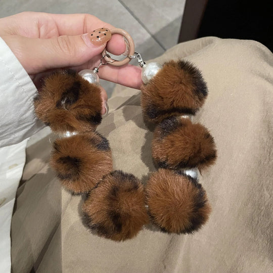Accessoire Porte-clés en Peluche Motif Animalier Unisexe 5