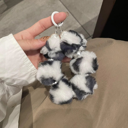 Accessoire Porte-clés en Peluche Motif Animalier Unisexe 7