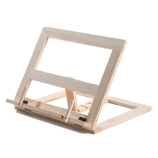 Accessoire Tablette Multifonctionnel en Bois pour Lecture et Ordinateur Portable 0