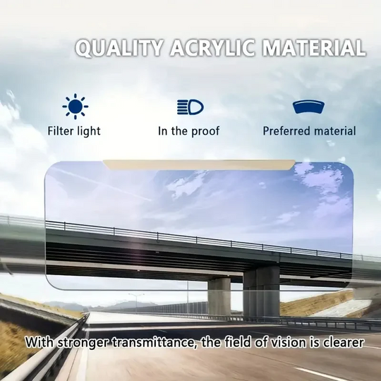 Accessoire Voiture Pare-Soleil Réglable Anti-Éblouissement avec Lentilles Polarisées 1