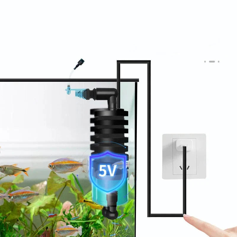 Accessoire d'Aquarium Éponge d'Eau Électrique 3