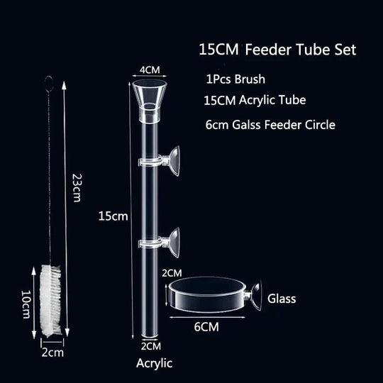 Accessoire d'alimentation pour Aquarium Transparent 0