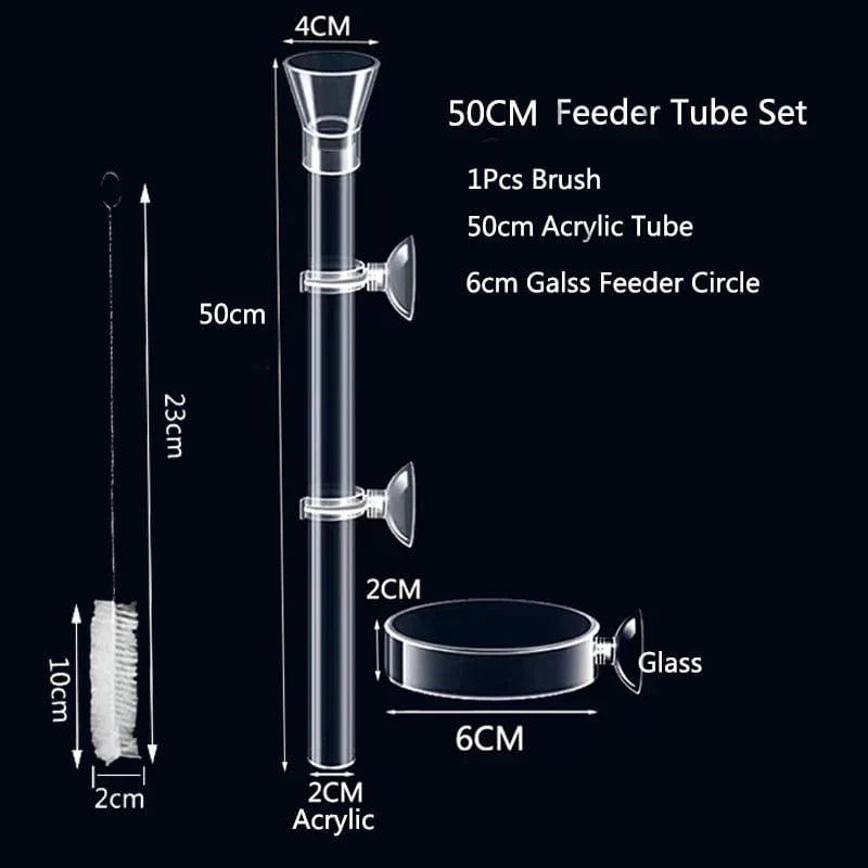 Accessoire d'alimentation pour Aquarium Transparent 6