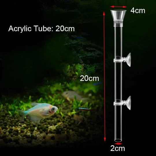 Accessoire d'alimentation pour Aquarium Transparent 7