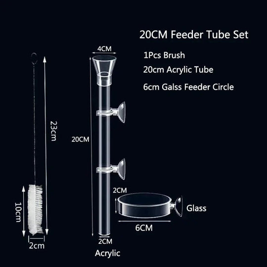 Accessoire d'alimentation pour Aquarium Transparent 8