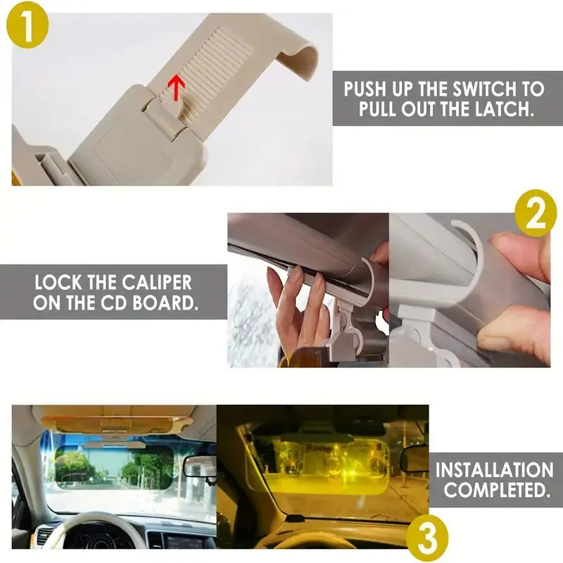 Accessoire de Conduite Anti-Éblouissement Universel 7