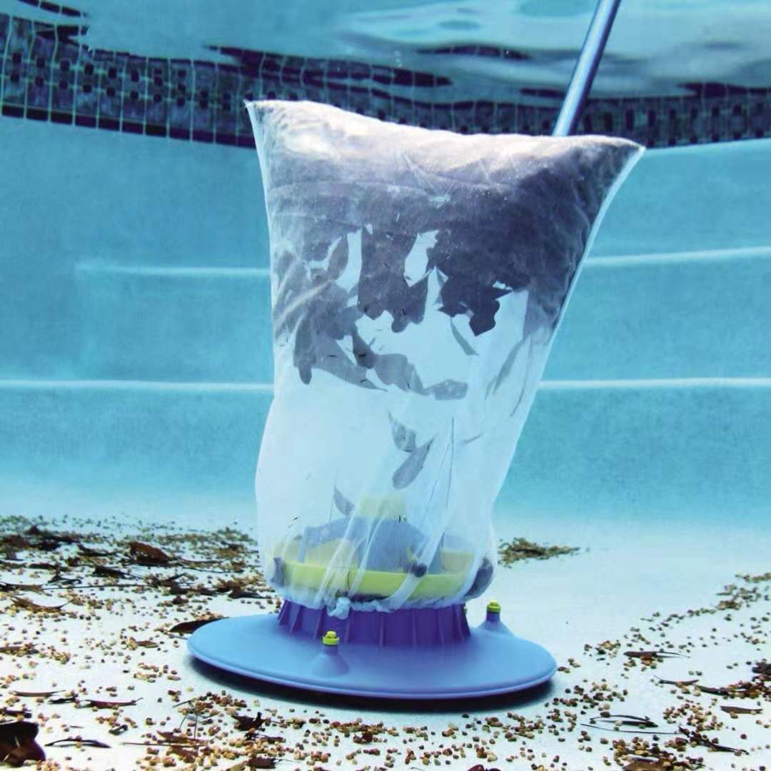 Accessoire de nettoyage pour piscine Sac à feuilles à aspiration automatique 0