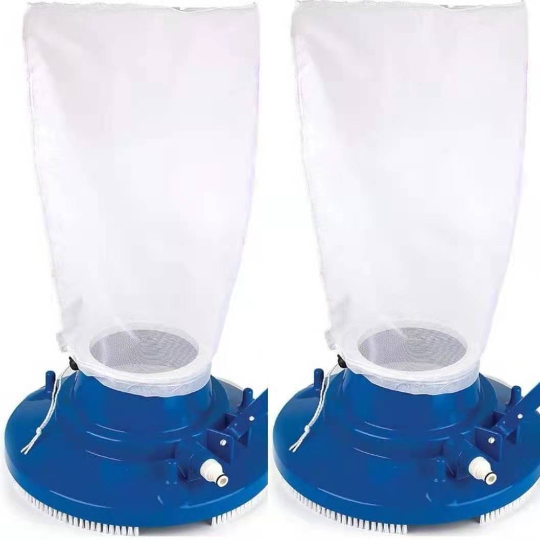Accessoire de nettoyage pour piscine Sac à feuilles à aspiration automatique 4