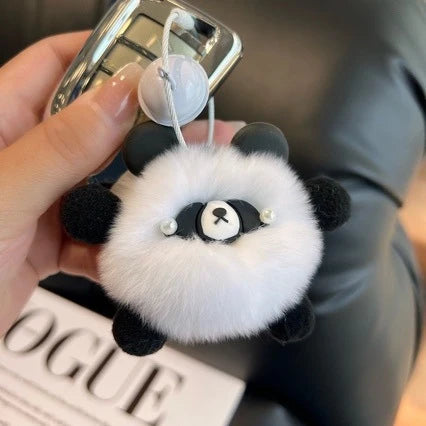 Accessoires Porte-clés Panda en Peluche Unisexes 1