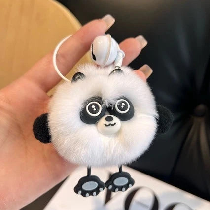 Accessoires Porte-clés Panda en Peluche Unisexes 2