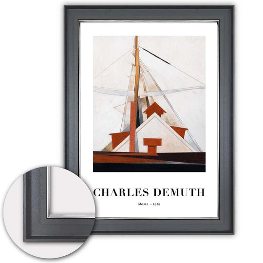 Affiche Art Mâts Charles Demuth Décoration Intérieure 1