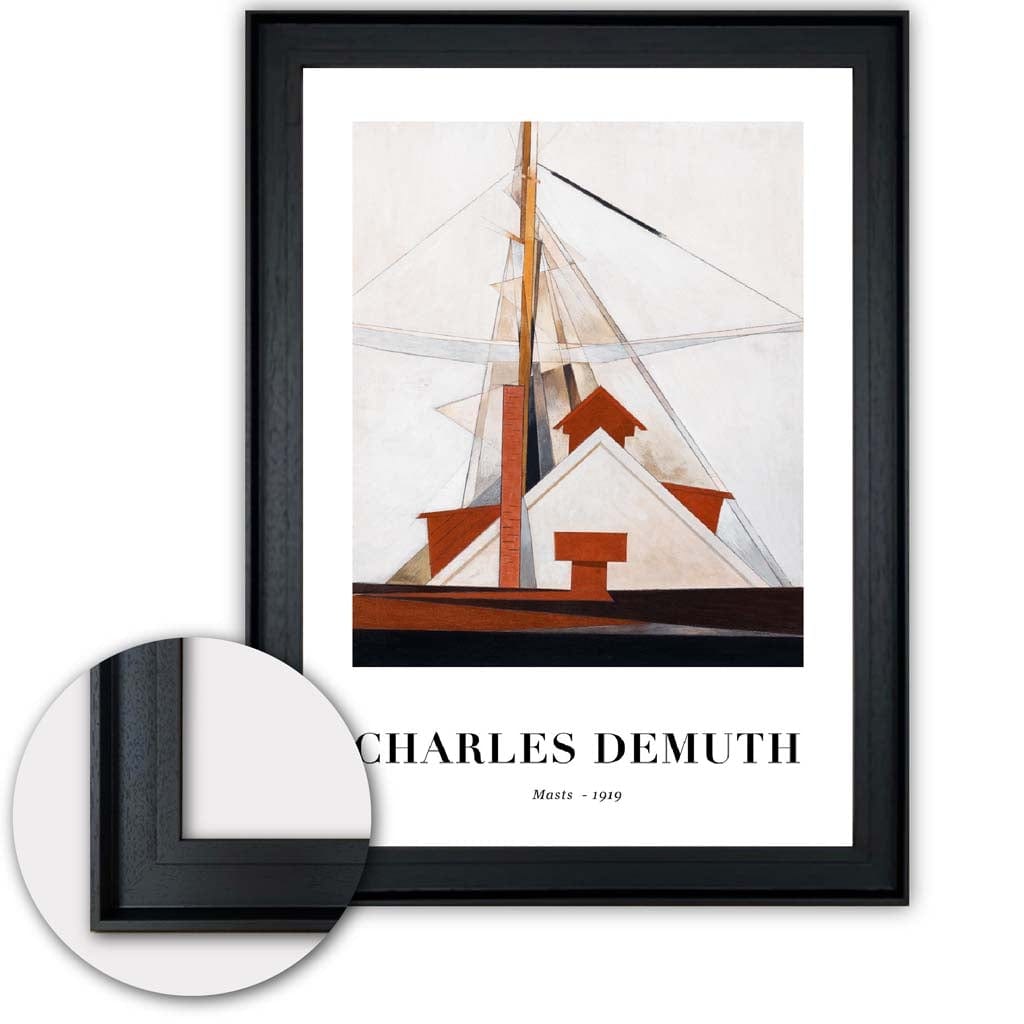 Affiche Art Mâts Charles Demuth Décoration Intérieure 2