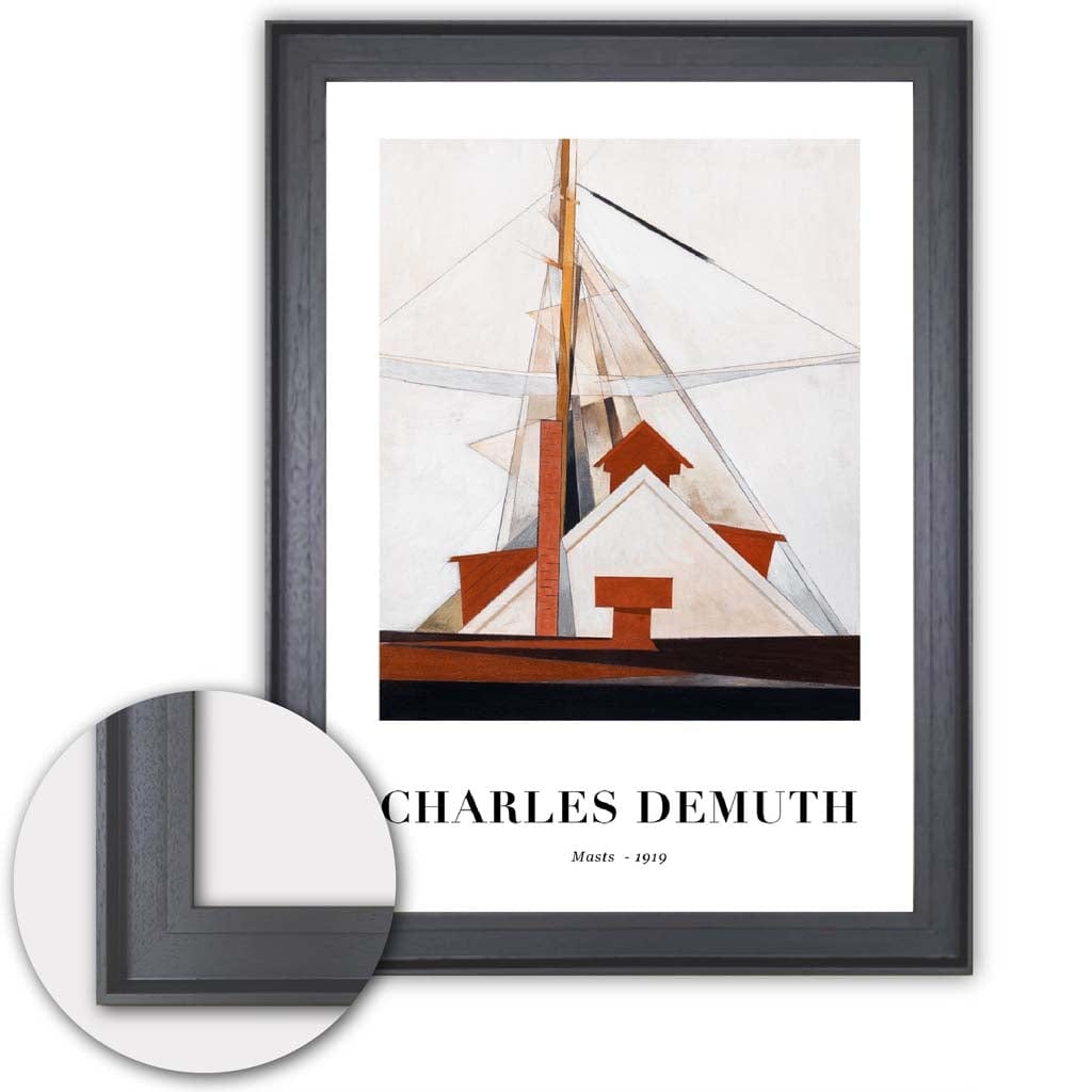 Affiche Art Mâts Charles Demuth Décoration Intérieure 4