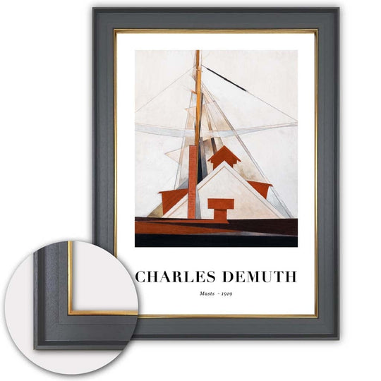 Affiche Art Mâts Charles Demuth Décoration Intérieure 6
