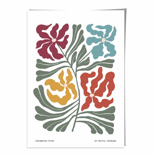 Affiche Botanique Contemporaine Boho 0