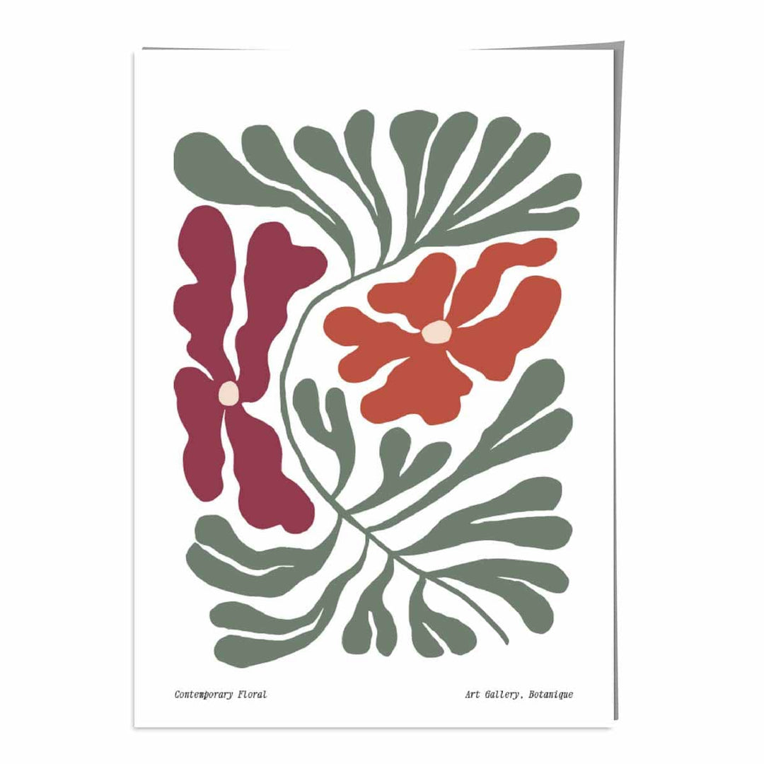 Affiche Botanique Contemporaine Boho 0