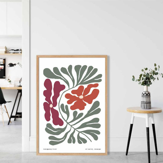 Affiche Botanique Contemporaine Boho 1
