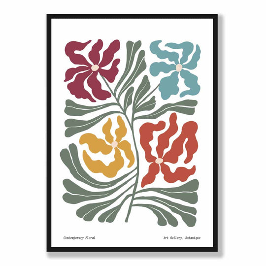Affiche Botanique Contemporaine Boho 5