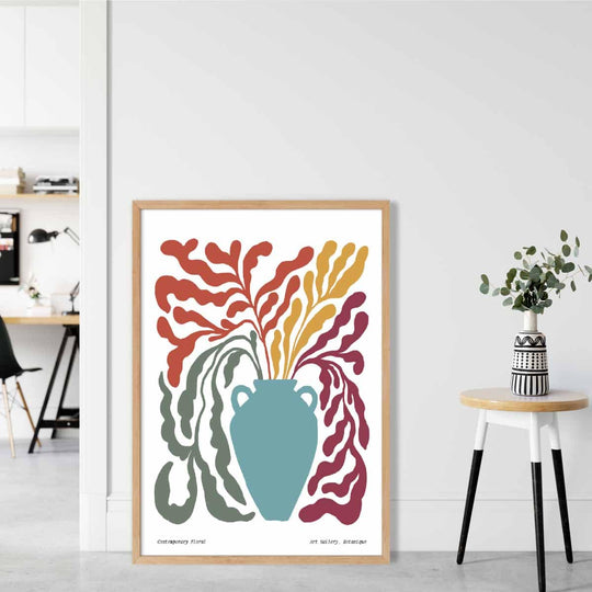 Affiche Botanique Contemporaine pour Décoration Murale 1