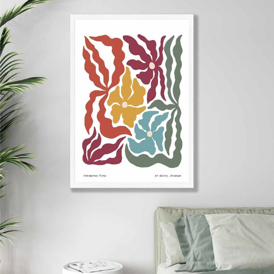 Affiche Botanique Contemporaine pour Décoration Murale 4