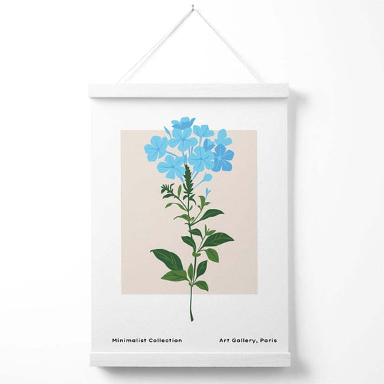 Affiche Décorative Myosotis Bleu avec Cintre 2