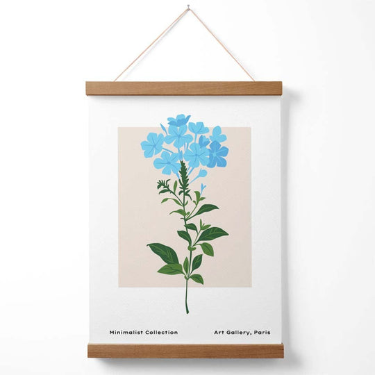 Affiche Décorative Myosotis Bleu avec Cintre 3