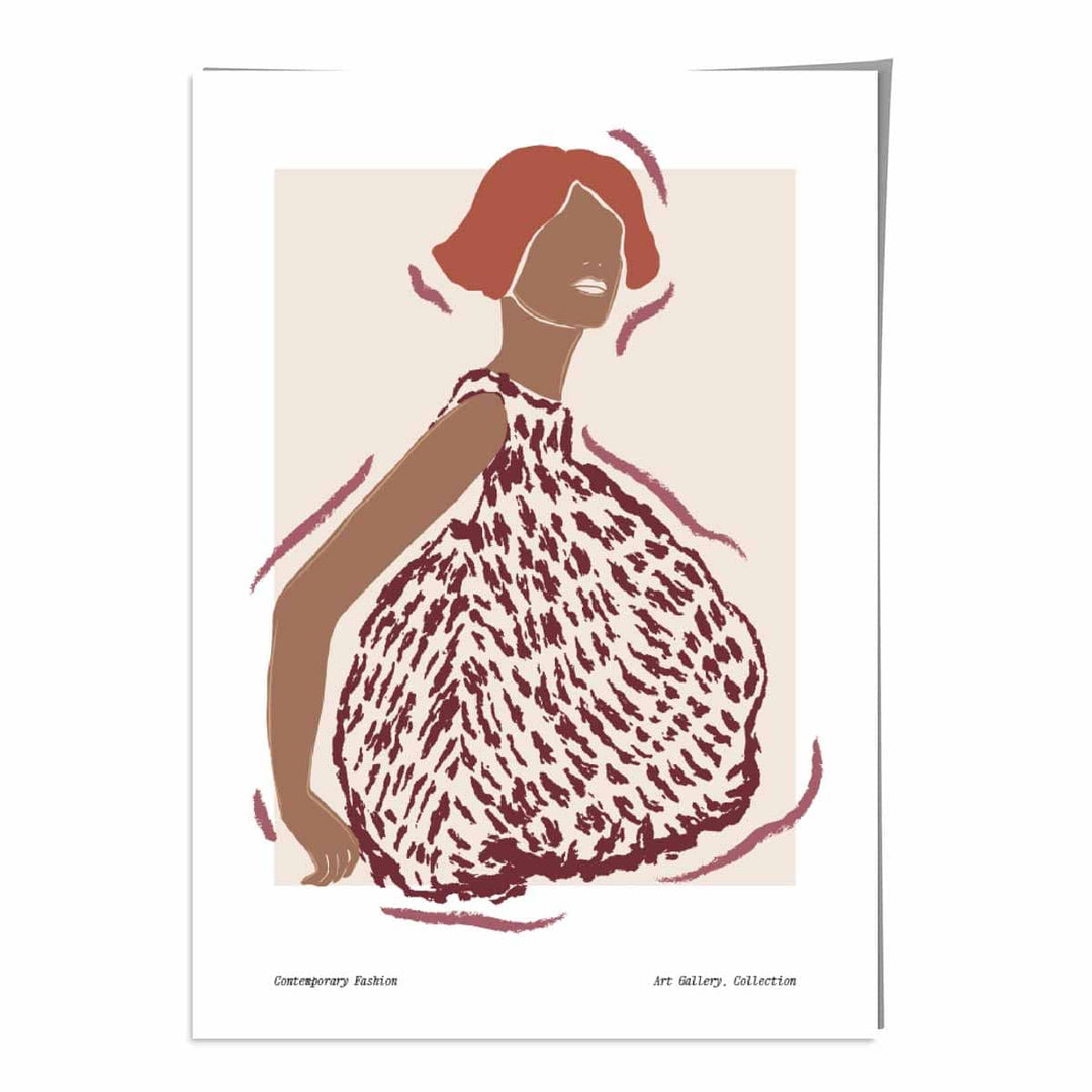 Affiche Femme Mode Contemporaine 0