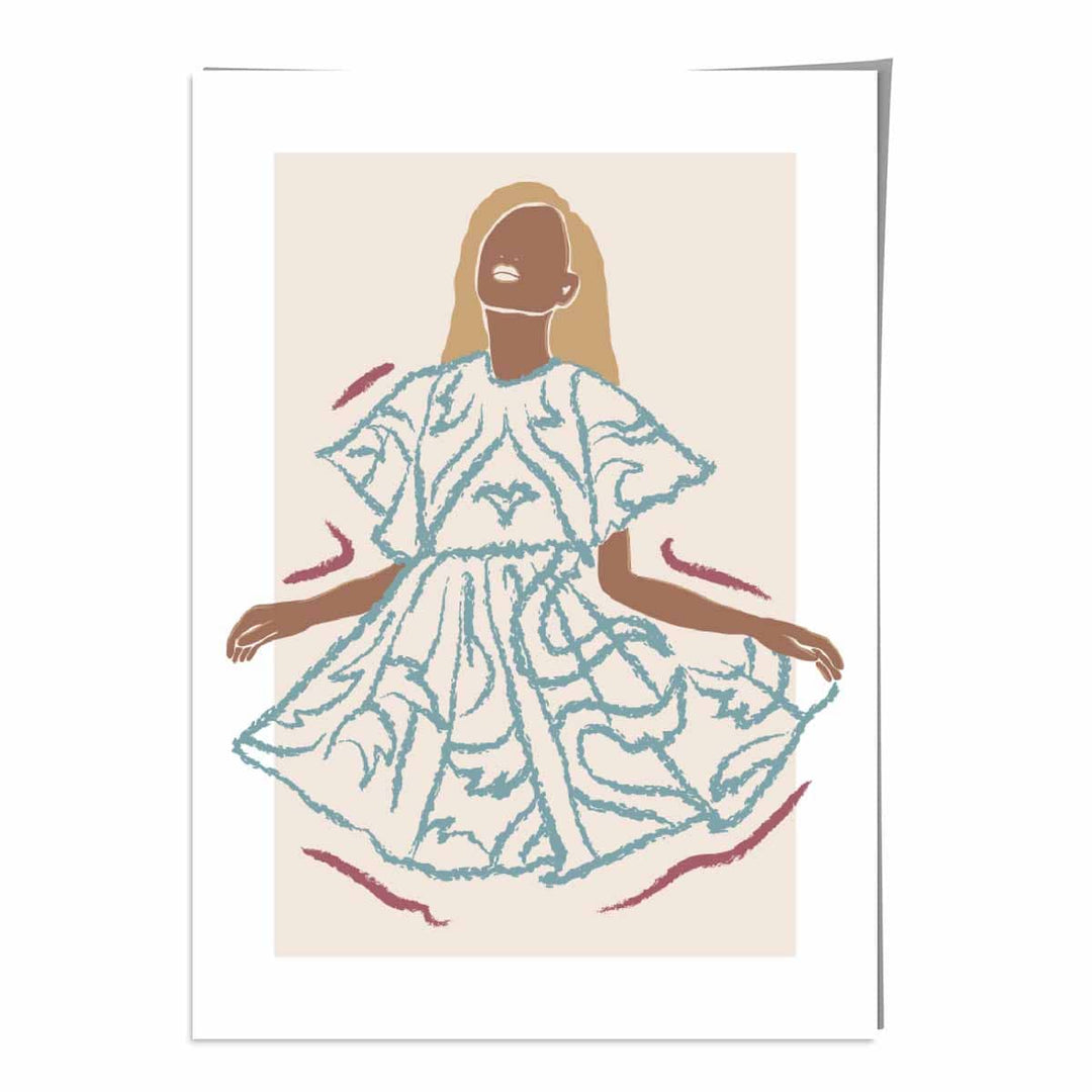 Affiche Femme Mode Contemporaine 0
