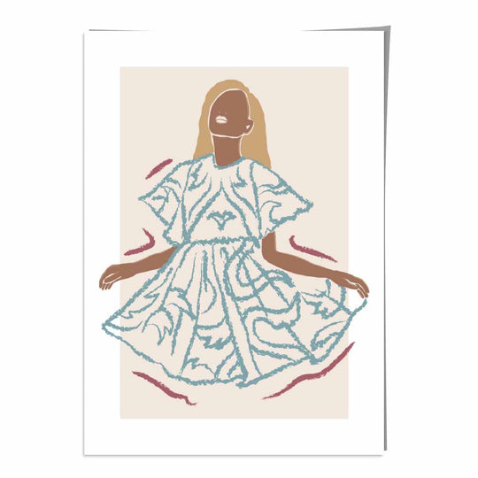 Affiche Femme Mode Contemporaine 0