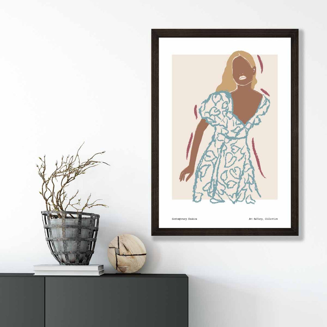 Affiche Femme Mode Contemporaine 3