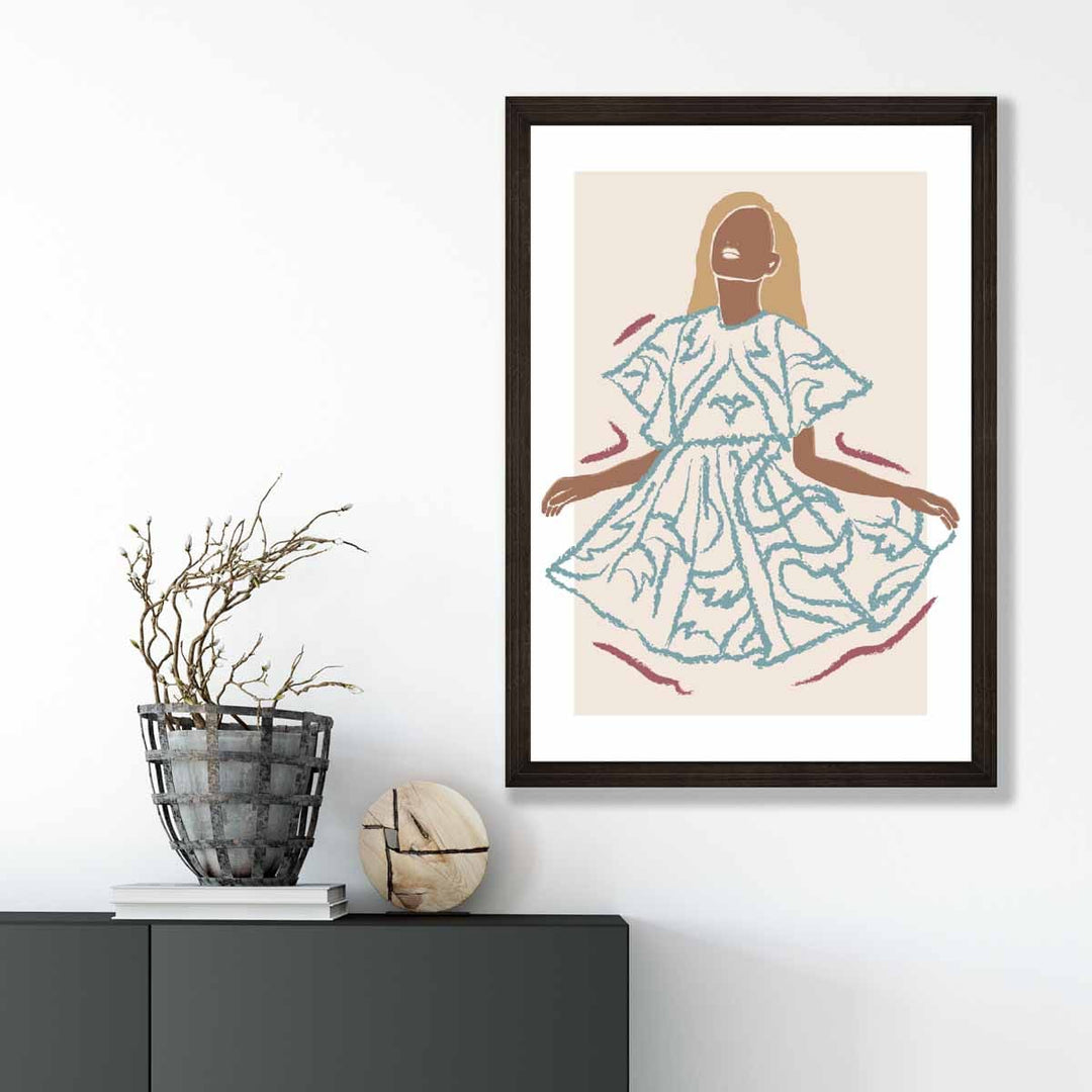 Affiche Femme Mode Contemporaine 3