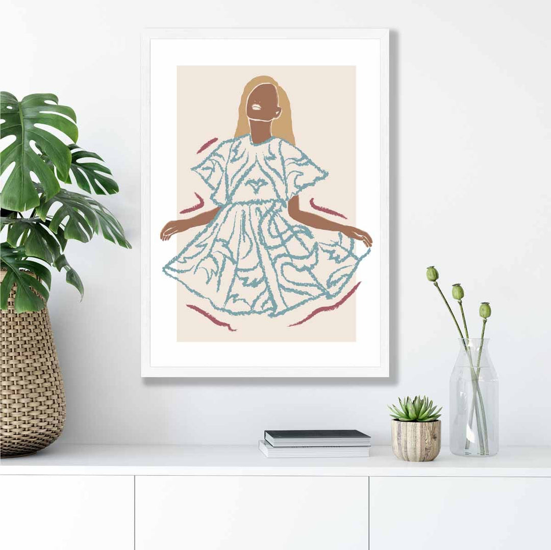 Affiche Femme Mode Contemporaine 4